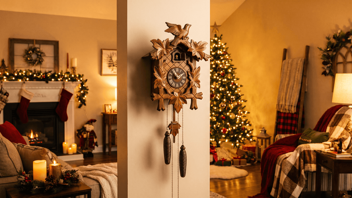Horloge coucou de Noël : quelles idées et quel budget prévoir