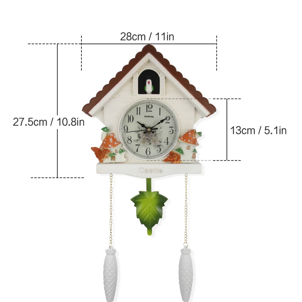 horloge coucou design