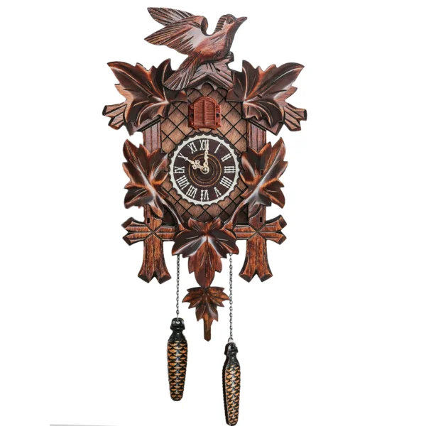 horloge murale ancienne en bois