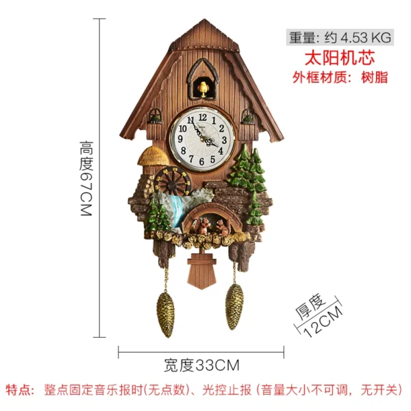 horloge bois ancienne