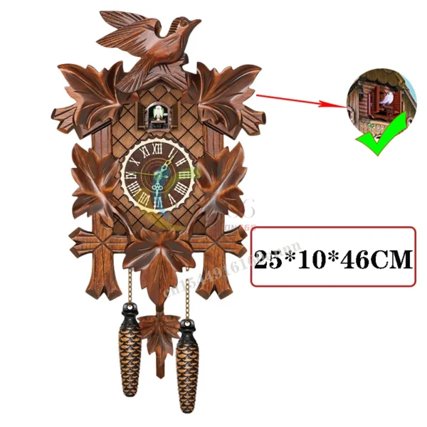horloge murale ancienne en bois