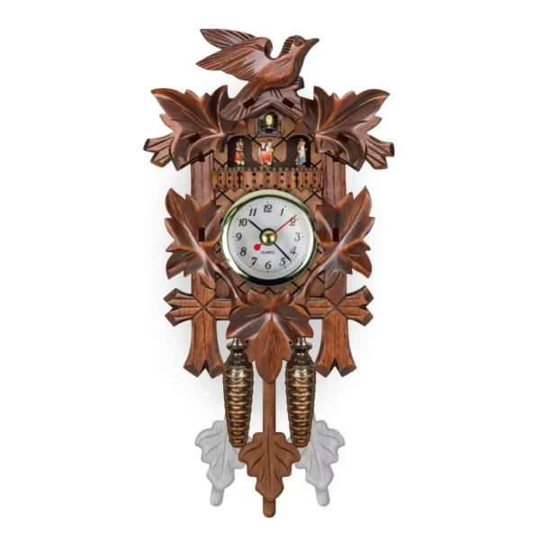horloge murale ancienne en bois